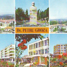 S 3173 Vedere din orasul lui Dr.Petru Groza CIRCULATA