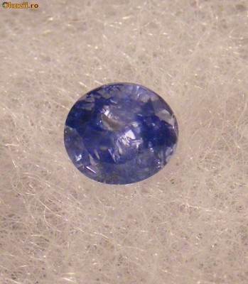 &amp;amp;gt;&amp;amp;gt;&amp;amp;gt; SAFIR NATURAL ALBASTRU DESCHIS FRUMOS 1,60ct. foto