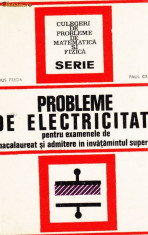 PROBLEME DE ELECTRICITATE PT BACALAUREAT SI ADMITERE foto