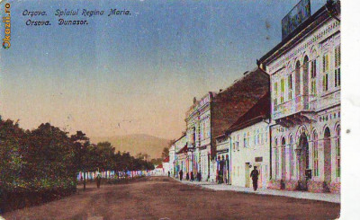 B7 Orsova Splaiul Regina Maria necirculat 1920 foto