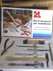 KIT DE INSTRUMENTE PT MODELISM, IMPORT ITALIA foto