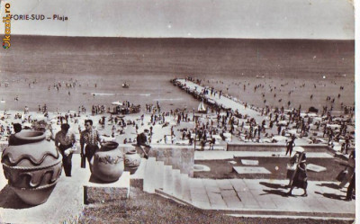 R-7734 EFORIE SUD Plaja 1968 foto