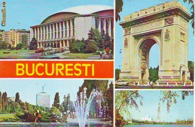 S 6648 BUCURESTi -Edificii CIRCULATA foto
