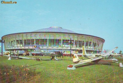 S 6649 BUCURESTi -Pavilionul central de expozitii CIRCULATA foto