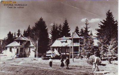 R-7831 IZVORUL MURESULUI - Case de odihna 1961 foto