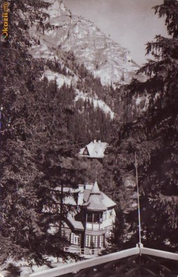 R-7864 LACUL ROSU - Din statiune, CIRCULAT 1965 foto