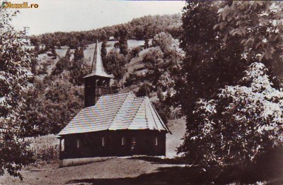 R-7882 MUNTII APUSENI - Biserica de lemn, CIRCULAT 1966 foto