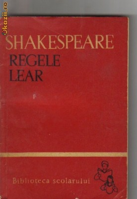 Shakespeare - Regele Lear foto