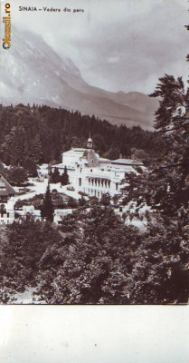 R 8279 SINAIA- VEDERE din parc CIRCULATA foto