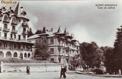 R 8308 SLANIC MOLDOVA -case de odihna CIRCULATA foto