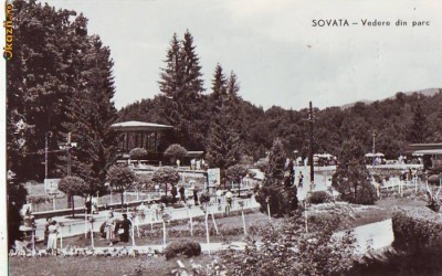 R 8337 SOVATA -Vedere din parc CIRCULATA foto