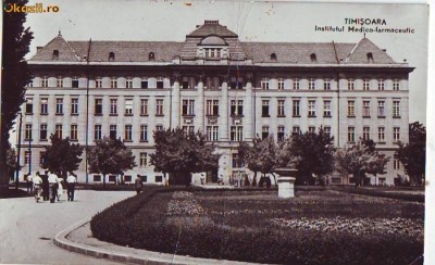 R 8391 TIMISOARA- Institutul Medico-farmaceutic CIRCULATA foto