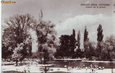 R-7993 ORADEA - Baile ,,Victoria&amp;#039;&amp;#039; Strandul, CIRCULAT 1963 foto