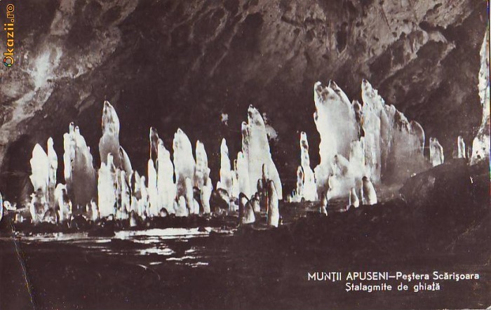 R-8034 MUNTII APUSENI - Pestera Scarisoara, CIRCULAT