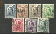 Spania 1930-31 - UZUALE, 7 timbre stampilate K25 foto