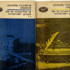 Poezia romana clasica - De la Dosoftei la Octavian Goga