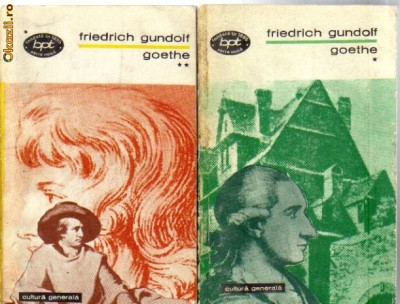 Freidrich Gundolf - Goethe foto