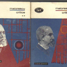 Maiorescu - Critice