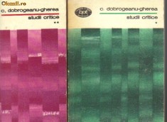 C Dobrogeanu-Gherea - Studii critice