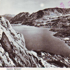 R-8163 MUNTII RETEZAT-Lacul Bucura, CIRCULAT 1962
