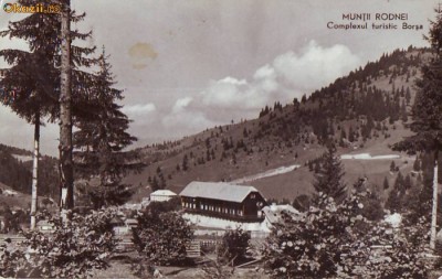 R-8185 MUNTII RODNEI-Complexul turistic Borsa, NECIRCULAT foto