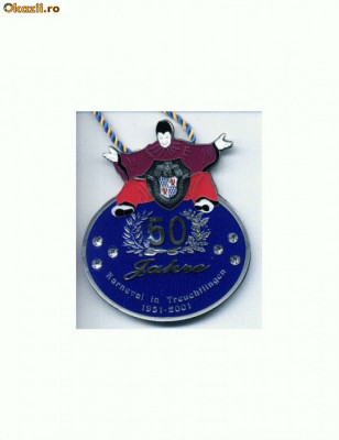 52 Medalie interesanta, okazie carnaval anul 2001, germana foto