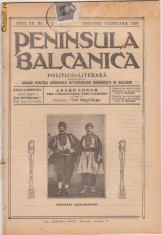 26 nr. revista Peninsula Balcanica,aromanii (1924-1929) foto