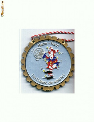 96 Medalie interesanta, okazie carnaval anul 1999, germana, euro foto