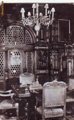 R 5430 SINAIA Muzeul Peles- Sala de consiliu NECIRCULATA foto