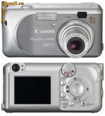 APARAT FOTO Canon PowerShot A430 4.0 MEGApixels foto