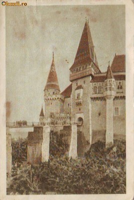 R 7077 HUNEDOARA-Castelul Huniazilor CIRCULATA foto