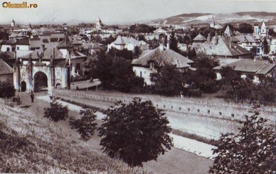 R 7145 Vedere -ALBA IULIA -Poarta principala a cetatii CIRCULATA foto