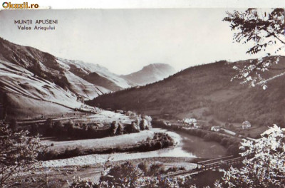R 7169 MUNTII APUSENI- Valea Ariesului CIRCULATA foto