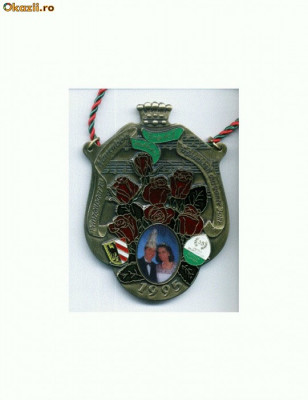 123 Medalie interesanta, okazie carnaval anul 1995, germana foto