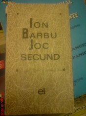 Barbu, Ion - Joc secund foto