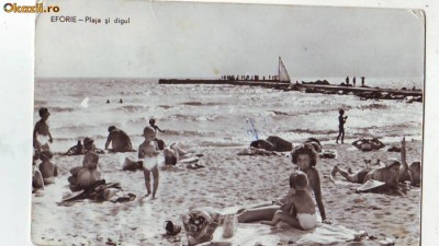 R 7705 EFORIE- plaja si digul CIRCULATA foto
