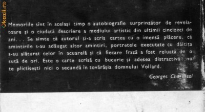Ambroise Vollard - Amintirile unui negustor de tablouri foto