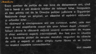 Guy Isnard - Un Sherlock Holmes printre tablouri foto