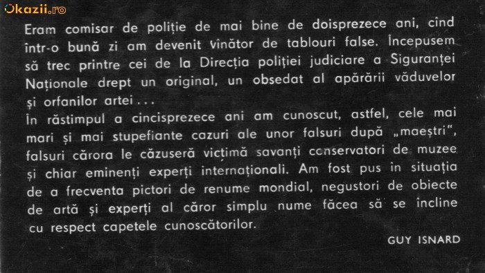 Guy Isnard - Un Sherlock Holmes printre tablouri Guy Isnard - Un Sherlock Holmes printre tablouri