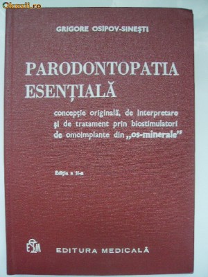 Grigore Osipov-Sinesti - Parodontopatia esentiala foto