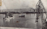 Ilustrata circulata 1967- Constanta Vedere din port