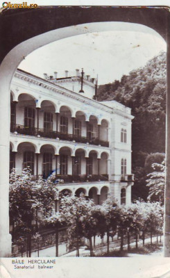 R-7222 BAILE HERCULANE-Sanatoriul balnear, 1962 foto