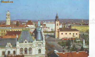 S 5652 ORADEA-vedere asupra orasului CIRCULATA foto