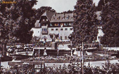 R-7265 BORSEC-Vedere din parc, CIRCULAT foto