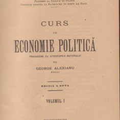 Charles Gide / Curs de Economie Politica (2 volume,1925)