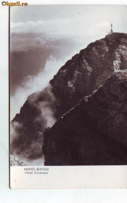 R-7336 MUNTII BUCEGI-Varful Caraiman, NECIRCULAT foto