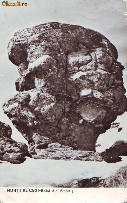 R-7335 MUNTII BUCEGI-Baba din Vanturis, CIRCULAT 1964 R-7335 MUNTII BUCEGI-Baba din Vanturis, CIRCULAT 1964