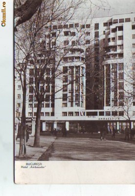 R-7396 BUCURESTI-Hotel Ambasador, CIRCULAT foto