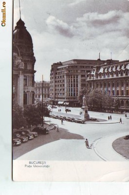 R-7405 BUCURESTI- Piata Universitatii, CIRCULAT foto