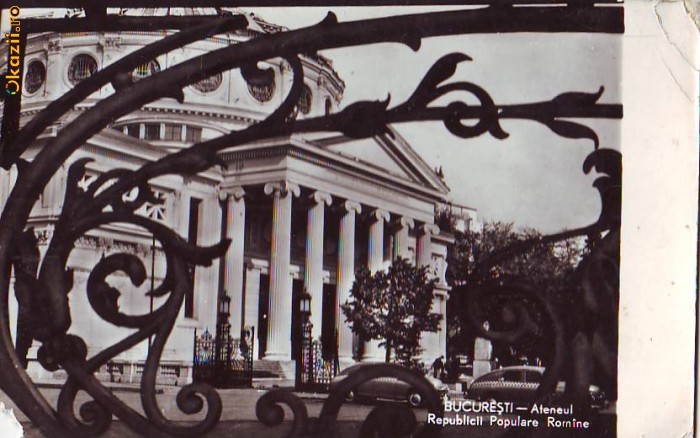 R-7389 BUCURESTI- Ateneul R.P.R., CIRCULAT 1961 R-7389 BUCURESTI- Ateneul R.P.R., CIRCULAT 1961